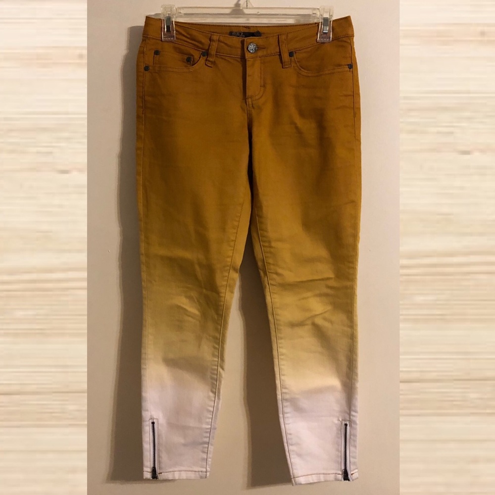 prAna Yellow Ombre Jeans - Picture 3 of 7